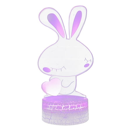 Decorative Lights Colorful Rabbit Light Night Night Light USB Night Light 3D Easter LED Light Gift LED light
Decorative Lights Colorful Rabbit Light Night Night Light USB Night Light 3D Easter LED Light Gift LED light
