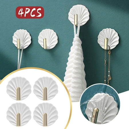 Tswift Hooks 4 Hooks Creative Adhesive Hook Door Hook Towel Hook Wall Hook Bathroom Towel Hook Kitchen Key Clothes Organizer
Tswift Hooks 4 Hooks Creative Adhesive Hook Door Hook Towel Hook Wall Hook Bathroom Towel Hook Kitchen Key Clothes Organizer