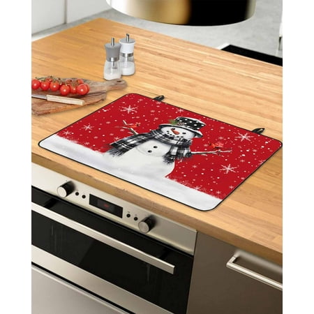 Red Snowman Christmas Stove Top Covers for Electric Stove Heat Insulation Fireproof Glass Cooktop Cover Counter Top Glass Stove Cover for Prevent Scratches 36 x21 Xmas Snowflake Birds
Red Snowman Christmas Stove Top Covers for Electric Stove Heat Insulation Fireproof Glass Cooktop Cover Counter Top Glass Stove Cover for Prevent Scratches 36 x21 Xmas Snowflake Birds