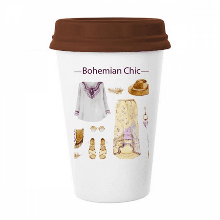 Bohe a wind Fashion Hand painted Mug Coffee Drinking Glass Pottery Cerac Cup Lid 
Bohe a wind Fashion Hand painted Mug Coffee Drinking Glass Pottery Cerac Cup Lid