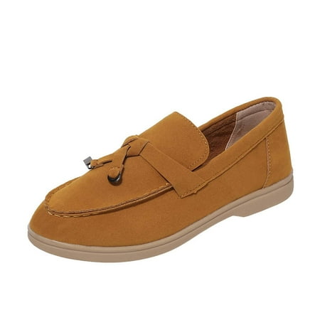 Summer Savings Clearance! PEZHADA Women Shoes Flat Sandals for Women Woman s Fashion Casual Comfortable Round Toe Low Heels Shoes Solid Color Shoes Brown
Summer Savings Clearance! PEZHADA Women Shoes Flat Sandals for Women Woman s Fashion Casual Comfortable Round Toe Low Heels Shoes Solid Color Shoes Brown