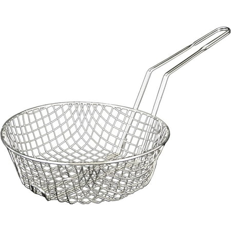 TrueCraftware - 8- inch Round Coarse Mesh Culinary Basket Nickel Plated
TrueCraftware - 8- inch Round Coarse Mesh Culinary Basket Nickel Plated