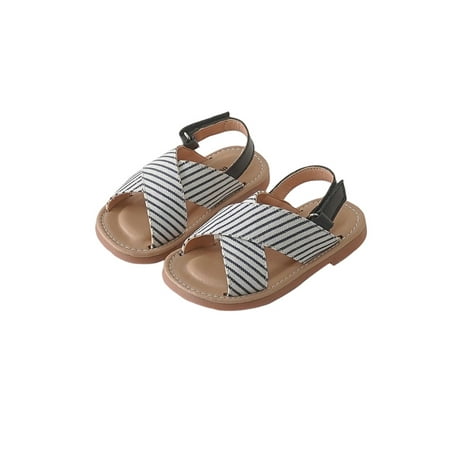Tenmix Girls Boys Casual Shoes Open Toe Summer Sandal Beach Flat Sandals Cross Strap Little Kids Comfort Fashion Black And White Stripe 6.5C
Tenmix Girls Boys Casual Shoes Open Toe Summer Sandal Beach Flat Sandals Cross Strap Little Kids Comfort Fashion Black And White Stripe 6.5C