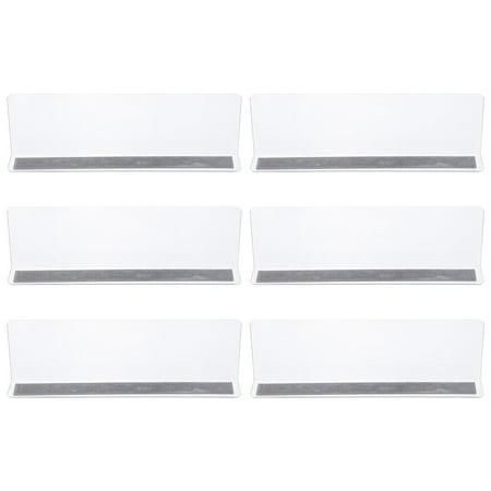 HOMEMAXS 6pcs Transparent Shelf Separators Magnetic Shelf Organizer Divider Separator for Kitchen
HOMEMAXS 6pcs Transparent Shelf Separators Magnetic Shelf Organizer Divider Separator for Kitchen