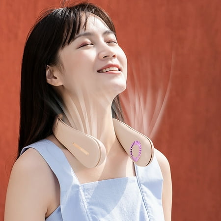 Portable Neck- Fan Hands Free Bladeless Fan 2400 MAh Battery Operated Wearable Personal Fan Leafless Rechargeable Headphone Design USB Powered Desk Fan
Portable Neck- Fan Hands Free Bladeless Fan 2400 MAh Battery Operated Wearable Personal Fan Leafless Rechargeable Headphone Design USB Powered Desk Fan