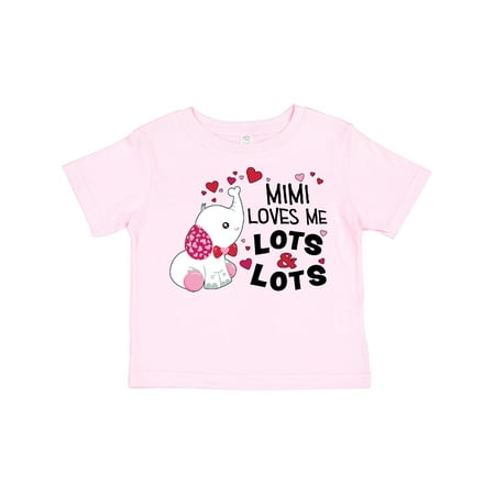 Inktastic Mimi Loves Me Lots and Lots- Cute Elephant Gift Toddler Boy or Toddler Girl T-Shirt
Inktastic Mimi Loves Me Lots and Lots- Cute Elephant Gift Toddler Boy or Toddler Girl T-Shirt