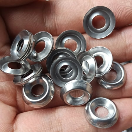 304 Stainless Steel Fisheye Washers Concave And Convex Curved Washers