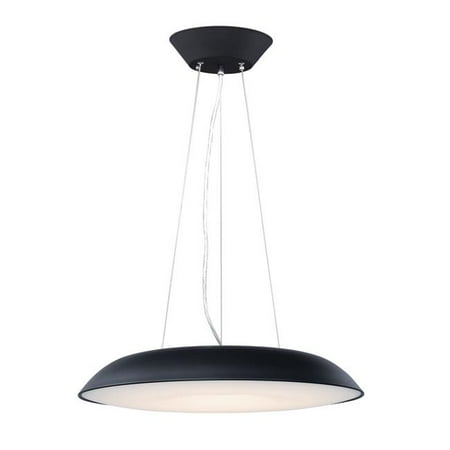ET2 E22624-BK 4.25 in. Dimple LED Pendant Ceiling Light Black
