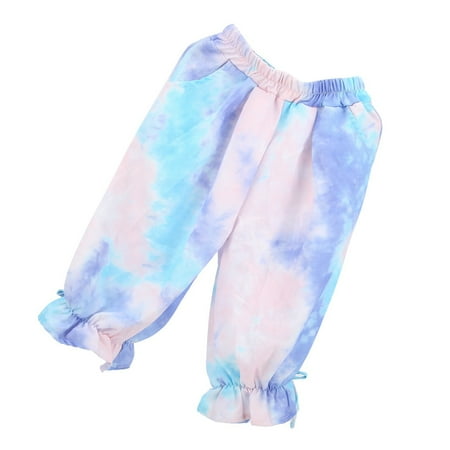 Kids Tie Dye Sweatpants Loose Comfortable Girls Tie Dye Pants For Daily Wear For All Season For Children For Outdoor Activity Light Blue 120cm
Kids Tie Dye Sweatpants Loose Comfortable Girls Tie Dye Pants For Daily Wear For All Season For Children For Outdoor Activity Light Blue 120cm