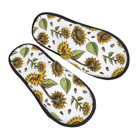 House Slippers for Women Men - sunflower_A Soft House Shoes Fuzzy Slippers Lightweight Slip-On Cozy House Slippers for Woman Indoor Outdoor
House Slippers for Women Men - sunflower_A Soft House Shoes Fuzzy Slippers Lightweight Slip-On Cozy House Slippers for Woman Indoor Outdoor