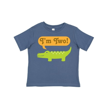Inktastic I m Two Alligator 2nd Birthday Gift Toddler Boy or Toddler Girl T-Shirt
Inktastic I m Two Alligator 2nd Birthday Gift Toddler Boy or Toddler Girl T-Shirt