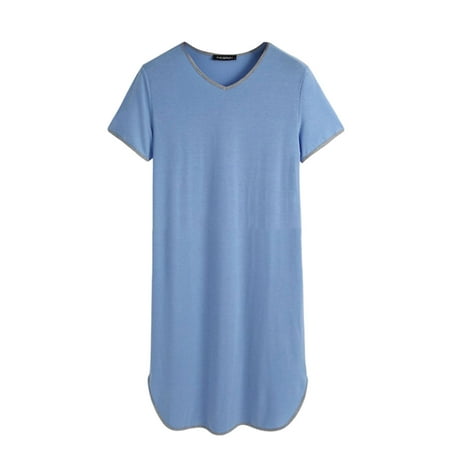 SIEYIO Muslim Sleep Robes Comfortable Men s Pajamas V Neck Sleepwear with Short Sleeves Muslim Solid Nightgown for Homewear
SIEYIO Muslim Sleep Robes Comfortable Men s Pajamas V Neck Sleepwear with Short Sleeves Muslim Solid Nightgown for Homewear