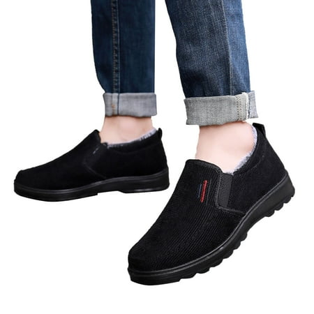 Chnzic Men Snow Boots In Autumn And Winter Fashionable Simple Solid Color Comfortable Flat Bottom Warm And Thick 
Chnzic Men Snow Boots In Autumn And Winter Fashionable Simple Solid Color Comfortable Flat Bottom Warm And Thick