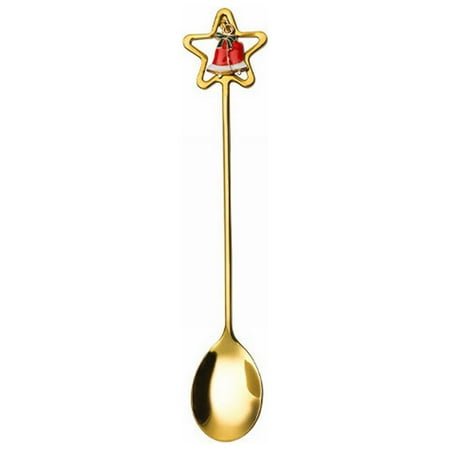Stainless Steel Tableware Cute Christmas Star Spoon Fruit Fork Coffee Dessert Spoon
Stainless Steel Tableware Cute Christmas Star Spoon Fruit Fork Coffee Dessert Spoon
