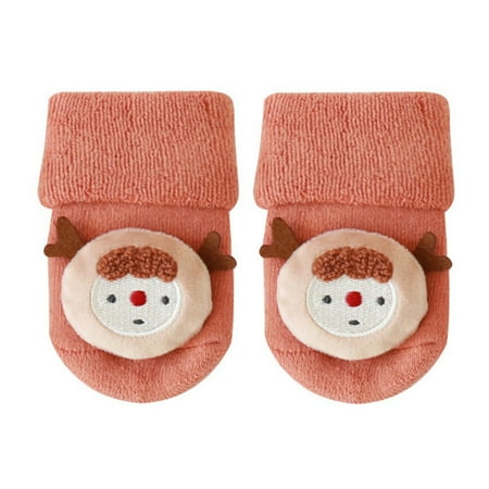 harmtty 1 Pair Baby Socks Anti-slip Comfortable to Wear Cotton Christmas Feet Super Soft Newborn Socks for Winter Elk M
harmtty 1 Pair Baby Socks Anti-slip Comfortable to Wear Cotton Christmas Feet Super Soft Newborn Socks for Winter Elk M