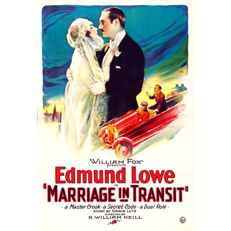 Marriage In Transit Us Poster Art From Left Carole Lombard Edmund Lowe 1925 Tm & Copyright 20Th Century Fox Film Corp All Rights ReservedCourtesy Everett Collection Movie Poster Masterprint