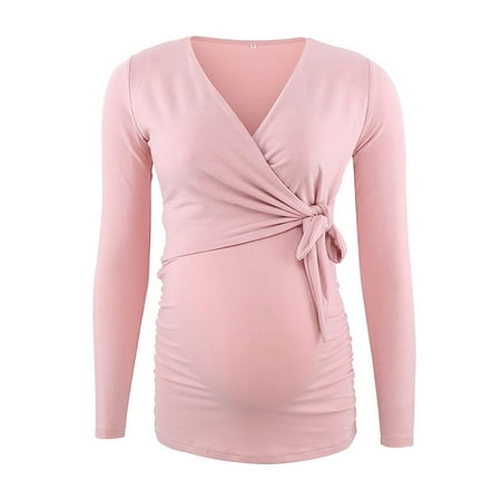 Enwejyy Women Mother s Day Pullover Long Sleeve V-Neck Solid Color Nursing Maternity T-Shirts Tops
Enwejyy Women Mother s Day Pullover Long Sleeve V-Neck Solid Color Nursing Maternity T-Shirts Tops
