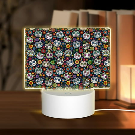 Noewx Mexican Dead Cat 3D Night LED Light Lamp Base Acrylic Glass Panel USB Cable Lamp Light Display Base Show Stand for Christmas Room Restaurant Bar Shop
Noewx Mexican Dead Cat 3D Night LED Light Lamp Base Acrylic Glass Panel USB Cable Lamp Light Display Base Show Stand for Christmas Room Restaurant Bar Shop