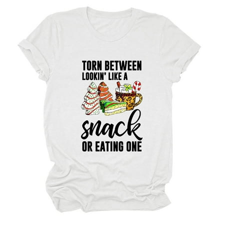 Plus Size Tops for Women Crop Tops Women s Christmas Short Sleeve Top Leisure Print T-shirt Short Sleeve Crew Neck Shirt Blouse Print Tops T Shirts for Women Valentines Day Shirts Women
Plus Size Tops for Women Crop Tops Women s Christmas Short Sleeve Top Leisure Print T-shirt Short Sleeve Crew Neck Shirt Blouse Print Tops T Shirts for Women Valentines Day Shirts Women