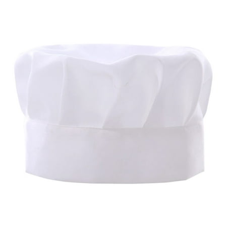 

Jiyugala Apron Sleeve Chef Hat Adult Adjustable Baker Kitchen Cooking Chef Cap