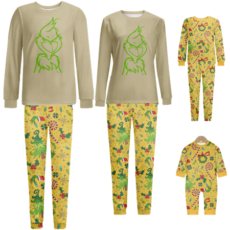 Family Christmas Pajamas Set Merry Christmas Print Baby-Kids-Adult-Pet Size 2-Piece Top and Pants Bodysuits Unisex Pajamas Sets
Family Christmas Pajamas Set Merry Christmas Print Baby-Kids-Adult-Pet Size 2-Piece Top and Pants Bodysuits Unisex Pajamas Sets