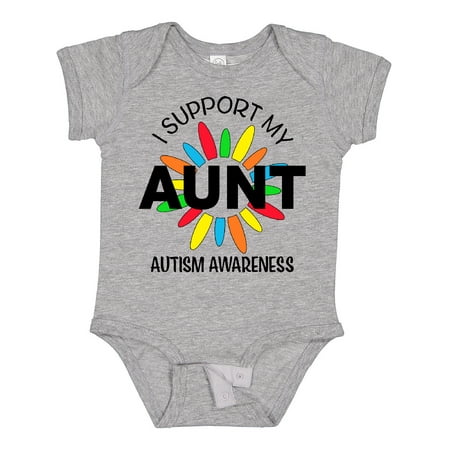 Inktastic I Support My Aunt Autism Awareness Gift Baby Boy or Baby Girl Bodysuit
Inktastic I Support My Aunt Autism Awareness Gift Baby Boy or Baby Girl Bodysuit
