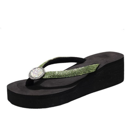 Kukoosong Wedge Sandals for Women Summer Sandals Casual Slippers Beach Flip Flops Shoes Sandals Women Green 40
Kukoosong Wedge Sandals for Women Summer Sandals Casual Slippers Beach Flip Flops Shoes Sandals Women Green 40
