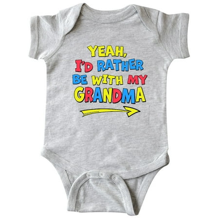 Inktastic Yeah I d Rather be with My Grandma in Red Yellow and Blue Gift Baby Boy or Baby Girl Bodysuit
Inktastic Yeah I d Rather be with My Grandma in Red Yellow and Blue Gift Baby Boy or Baby Girl Bodysuit