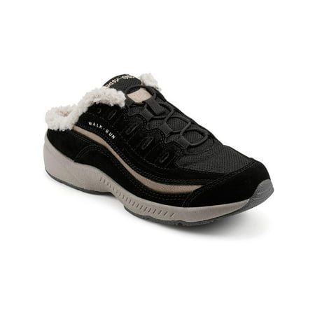 Easy Spirit Womens Romy CLG Leather Slip On Clogs