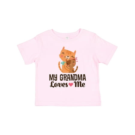 Inktastic Grandma Loves Me Girls Granddaughter Cat Gift Toddler Toddler Girl T-Shirt
Inktastic Grandma Loves Me Girls Granddaughter Cat Gift Toddler Toddler Girl T-Shirt