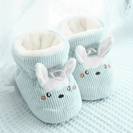 Quealent Baby Booties Newborn Newborn Infant Baby Boys Girls Warm Cozy Cotton Winter Booties Toddler Non-slip Soft Sole Slippers Socks Crib Shoes Blue 6 Months
Quealent Baby Booties Newborn Newborn Infant Baby Boys Girls Warm Cozy Cotton Winter Booties Toddler Non-slip Soft Sole Slippers Socks Crib Shoes Blue 6 Months