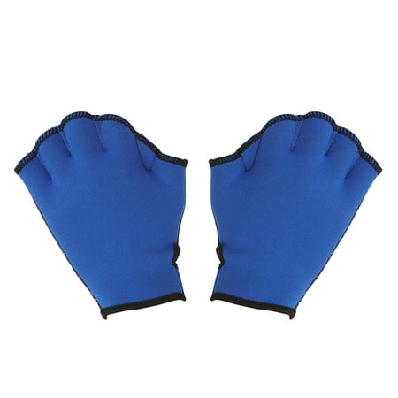 OUNONA 1 Pair Swimming Gloves Webbed Aquatic Fit Traning Gloves Paddle Diving Gloves (Size M Blue)
OUNONA 1 Pair Swimming Gloves Webbed Aquatic Fit Traning Gloves Paddle Diving Gloves (Size M Blue)