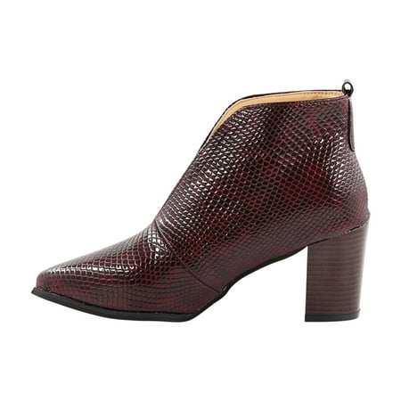 Paiwinds Boots for Women Ethnic Style Retro Square Toe Casual Large Size Single Shoes Mid-heel Soft Sole Women s Shoes Wine
Paiwinds Boots for Women Ethnic Style Retro Square Toe Casual Large Size Single Shoes Mid-heel Soft Sole Women s Shoes Wine