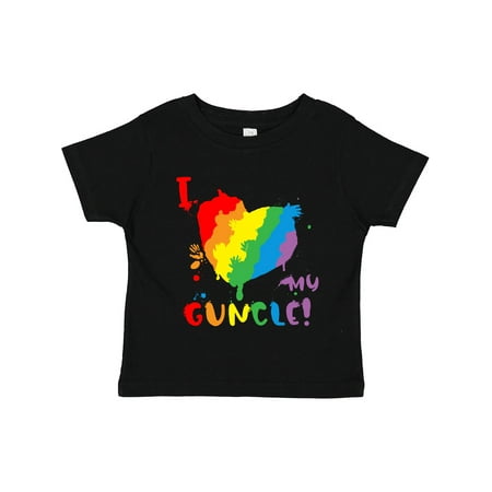 Inktastic Pride Heart Kid Finger Paint I Love My Guncle! Gift Toddler Boy or Toddler Girl T-Shirt
Inktastic Pride Heart Kid Finger Paint I Love My Guncle! Gift Toddler Boy or Toddler Girl T-Shirt