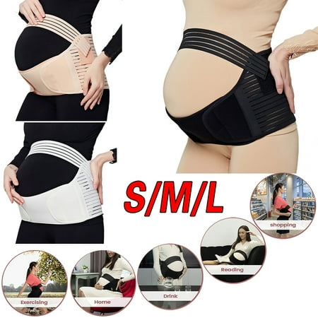 Pregnancy Belly Support Band - Pregnancy Belt – For Back Pain and Pelvic Pressure During Pregnancy - Maternity Support Belt - Maternity Belt (Black/S)
Pregnancy Belly Support Band - Pregnancy Belt – For Back Pain and Pelvic Pressure During Pregnancy - Maternity Support Belt - Maternity Belt (Black/S)