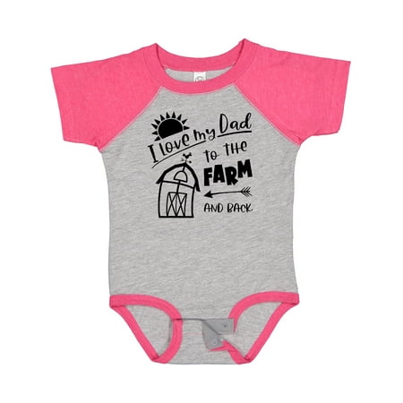 Inktastic I Love My Dad to the Farm and Back Barn Design Gift Baby Boy or Baby Girl Bodysuit
Inktastic I Love My Dad to the Farm and Back Barn Design Gift Baby Boy or Baby Girl Bodysuit