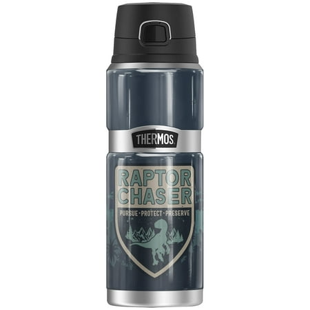 Jurassic World Raptor Chaser THERMOS STAINLESS KING Stainless Steel Drink Bottle Vacuum insulated & Double Wall 24oz
Jurassic World Raptor Chaser THERMOS STAINLESS KING Stainless Steel Drink Bottle Vacuum insulated & Double Wall 24oz