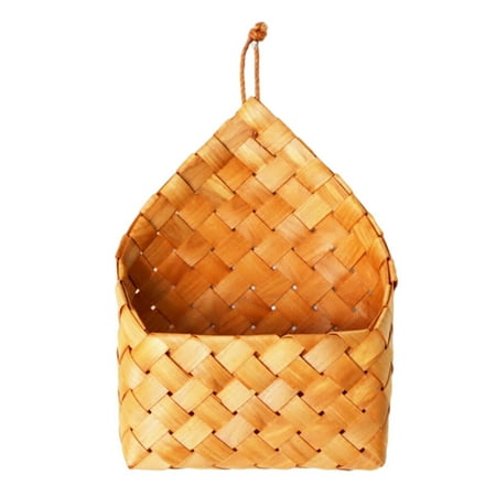 NUOLUX 1pc Home Wall Storage Basket Woven Wall Hanging Basket Flowerpot (Chocolate)
NUOLUX 1pc Home Wall Storage Basket Woven Wall Hanging Basket Flowerpot (Chocolate)