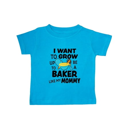 Inktastic I Want To Grow up To Be a Baker Like My Mommy Gift Baby Boy or Baby Girl T-Shirt
Inktastic I Want To Grow up To Be a Baker Like My Mommy Gift Baby Boy or Baby Girl T-Shirt