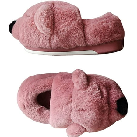 CoCopeaunt Cute White Bear Furry Slippers for Women Men Warm Fluffy Faux Fur Plush Soft Anti-skid House Shoes Indoor
CoCopeaunt Cute White Bear Furry Slippers for Women Men Warm Fluffy Faux Fur Plush Soft Anti-skid House Shoes Indoor