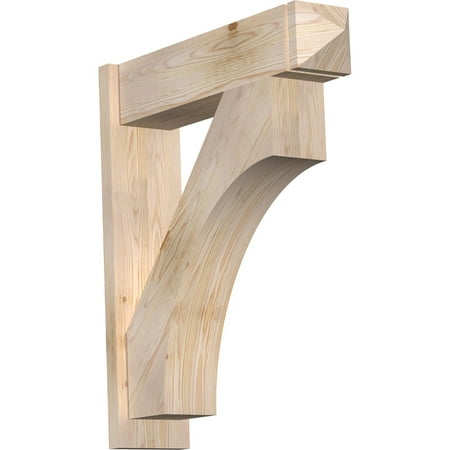 7 1/2 W x 30 D x 34 H Westlake Smooth Arts and Crafts Outlooker Douglas Fir