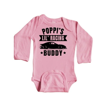 Inktastic Poppis Lil Racing Buddy with Car Silhouette Gift Baby Boy or Baby Girl Long Sleeve Bodysuit
Inktastic Poppis Lil Racing Buddy with Car Silhouette Gift Baby Boy or Baby Girl Long Sleeve Bodysuit
