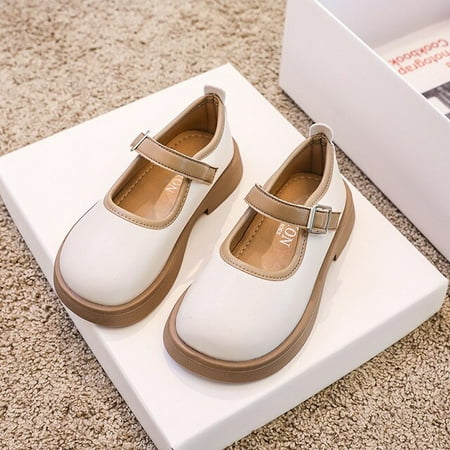 DancePeanut Kids Girls Princess Elegant Strap Hook & Loop Leather Shoes For Children Soft Sole Flat Casual Shoes Size 26-36
DancePeanut Kids Girls Princess Elegant Strap Hook & Loop Leather Shoes For Children Soft Sole Flat Casual Shoes Size 26-36