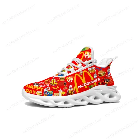 Mc-Donalds Flats Sneakers Mens Womens Sports Running Shoes High Quality Sneaker Customization Shoe Lace Up Mesh Footwear White
Mc-Donalds Flats Sneakers Mens Womens Sports Running Shoes High Quality Sneaker Customization Shoe Lace Up Mesh Footwear White
