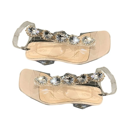 TUOBARR Heel Sandals for Women Women s Casual Chunky Heel Sandals Fashion Party Bright Rhinestone Heels Khaki
TUOBARR Heel Sandals for Women Women s Casual Chunky Heel Sandals Fashion Party Bright Rhinestone Heels Khaki