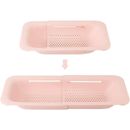 Niyofa Collapsible Colander Over the Sink Drain Strainer Basket Expandable Fruits Vegetables Wash Kitchen Sink Strainer Retractable Plastic Sink Strainer Basket for Home Kitchen
Niyofa Collapsible Colander Over the Sink Drain Strainer Basket Expandable Fruits Vegetables Wash Kitchen Sink Strainer Retractable Plastic Sink Strainer Basket for Home Kitchen