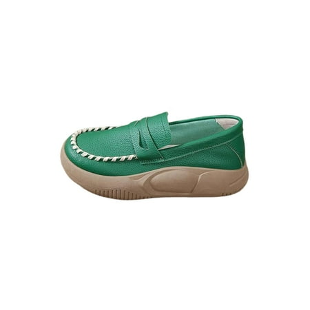 PU Casual Women Shoes Lightweight Platform Shoes Fashion Thick Bottom Streetwear Green 37
PU Casual Women Shoes Lightweight Platform Shoes Fashion Thick Bottom Streetwear Green 37