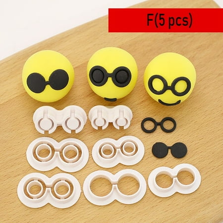 Lovely Eye Glasses Eyelash Cartoon Cookie Cutter Set Birthday Cake Biscuit Stamp Fondant Mould Kitch 
Lovely Eye Glasses Eyelash Cartoon Cookie Cutter Set Birthday Cake Biscuit Stamp Fondant Mould Kitch