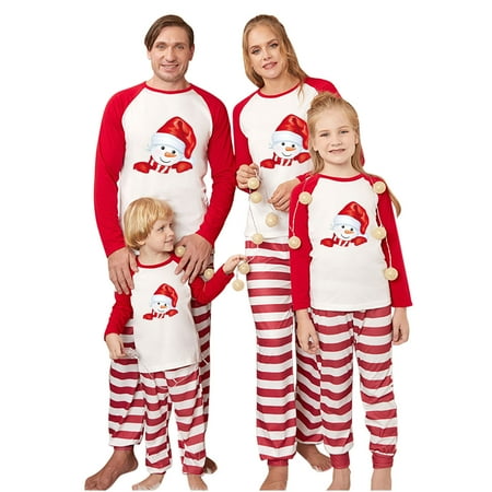 Odeerbi Clearance Christmas Pajamas For Family Boys Girls Parent-Child Warm Suit Striped Stitching Home Clothes Long-Sleeved Trousers Two-Piece Set Kids Red
Odeerbi Clearance Christmas Pajamas For Family Boys Girls Parent-Child Warm Suit Striped Stitching Home Clothes Long-Sleeved Trousers Two-Piece Set Kids Red