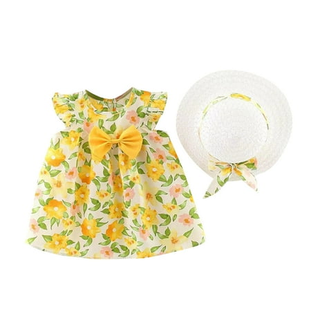 pop seller Girls Baby Children s Stitching Cute Ha Dress Suspenders Dress + Hat Two-Piece Set
pop seller Girls Baby Children s Stitching Cute Ha Dress Suspenders Dress + Hat Two-Piece Set